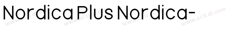 Nordica Plus Nordica字体转换